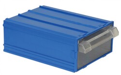 ManoTakım Çantası - Mavi Plastik Çekmeceli Kutu - 4