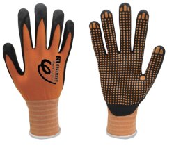 Marca 688NYNFDN Köpük Nitril Dotlu Genel Mekanik İş Eldiveni - Guante Marca