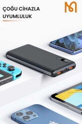 MCDODO MC-434 10,5W 10.000 MAH SİYAH POWERBANK - 3