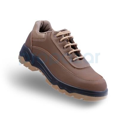 Mekap 042 S3 Alpina Çelik Burunlu ve Ara Tabanlı İş Ayakkabısı Kahverengi - 1