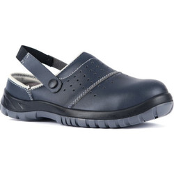 Mekap Slipper ATP- 92 Mavi S1 SRC Kompozit Burunlu Sandalet - Mekap İş Ayakkabıları