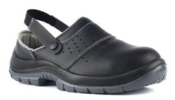 Mekap Slipper ATP- 92 Siyah S1 SRC Kompozit Burunlu Sandalet - Mekap İş Ayakkabıları