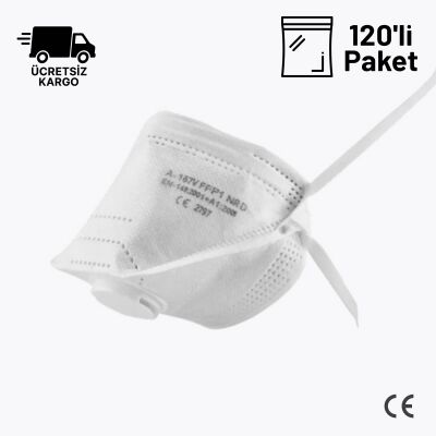 MFA A-167 FFP1 Ventilsiz Toz Maskesi 120li Paket - 1