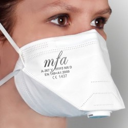 MFA A-367V FFP3 NR Toz Maskesi Ventilli 60lı Paket - 3