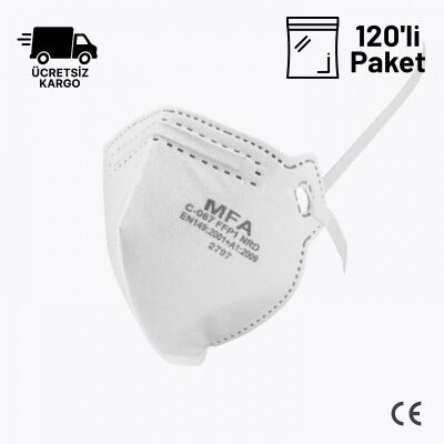 MFA C-067 FFP1 NR D Ventilsiz Toz Maskesi 120li Paket - 1