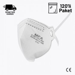 MFA C-067 FFP1 NR D Ventilsiz Toz Maskesi 120li Paket - MFA Maske Modelleri