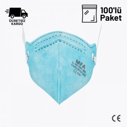 MFA C-167 Ventilsiz FFP1 NR D Toz Maskesi 100lü Paket - 1