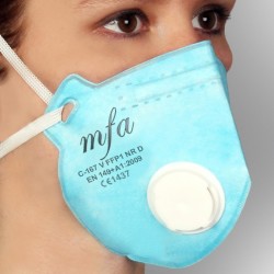 MFA C-167V T Tokalı FFP1 NR D Toz Maskesi Ventilli - MFA Maske Modelleri
