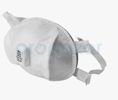 MFA PR-5530 FFP3 R D Ventilli Maske - Çok Kullanımlık 12li Paket - 2