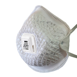 MFA SR-267V R D Ventilli Tekrar Kullanılabilir Toz Maskesi 25li Paket - 2