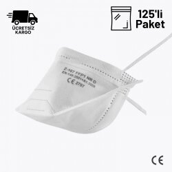 MFA Z-167 FFP1 NR D Toz Maskesi Ventilsiz 125li Paket - 1