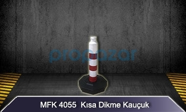 MFK 4055 Kısa Dikme 50mm Kauçuk Taban - 1
