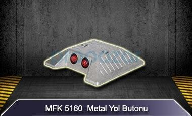 MFK 5160 Metal Yol Butonu Gri Renkli - 2