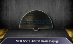 MFK 5551 50x30 Kauçuk Kasis Başlığı - 1