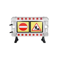 MFK 7153 Panel Bariyer 150 Cm Baskılı Beyaz - MFK