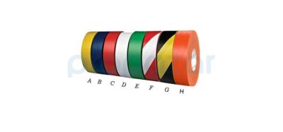 MFK 8250G Yer İşaretleme Bandı Sarı Siyah 10 Cm 30 M - 1