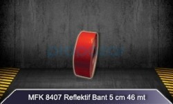 MFK 8407 Kırmızı Petekli Reflektif Bant - 2