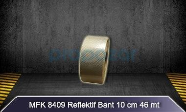 MFK 8409 Beyaz Petekli 10cm Reflektif Bant - 1