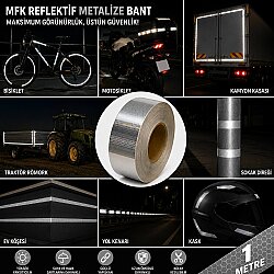 MFK 8412 Metalize Petekli Reflektif Bant - MFK