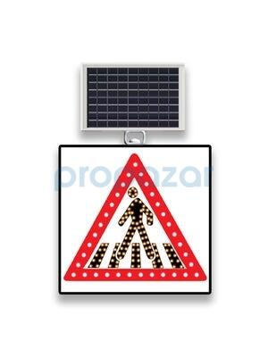 MFK 9604 Ledli Akülü Solar Güneş Enerjili Yaya Geçidi Tabelası - 2
