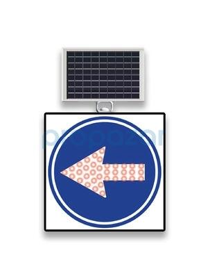 Mfk 9610 Ledli Güneş Enerjili Soldan Gidiniz Tabelası - 2