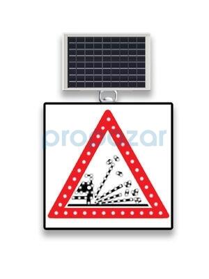 Mfk 9630 Gevşek Zeminli Yol Ledli Güneş Enerjili Solar Levha - 2