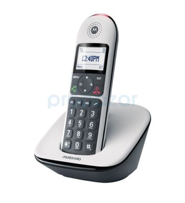 MOTOROLA CD5001W SENIOR TELSİZ TELEFON BEYAZ - 1