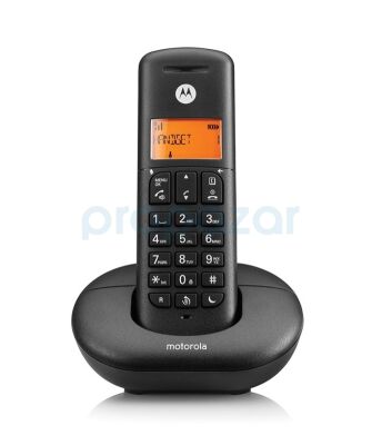 MOTOROLA E201 TELSİZ TELEFON SİYAH - 1