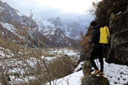 Mountaineer Alpine Route Yarı Kramponlu Su Geçirmez Dağcı Botu WP Siyah Sarı - 4