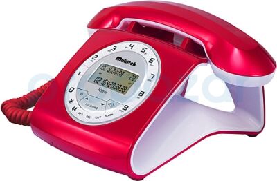 MULTITEK RETRO KABLOLU TELEFON - 4