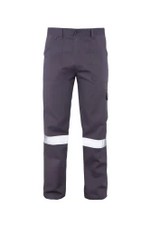 Myform 2163 Delta Reflektörlü Pantolon Gri - 1