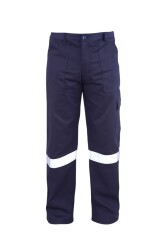 Myform 2163 Delta Reflektörlü Pantolon Lacivert - Myform İş Kıyafetleri