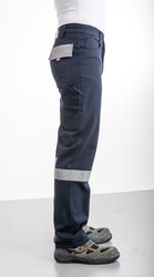 MyForm 2106 Palmira Teknik İş Pantolonu Lacivert Gri - 3