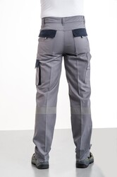 MyForm 2106 Palmira Teknik İş Pantolonu Lacivert Gri - 10