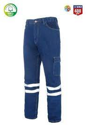 MyForm 2136 Sona Denim Kot İş Pantolonu Siyah - 1