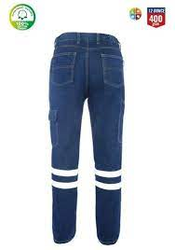 MyForm 2136 Sona Denim Kot İş Pantolonu Siyah - 2