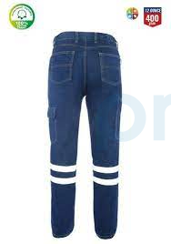 MyForm 2136 Sona Denim Kot İş Pantolonu Siyah - 2