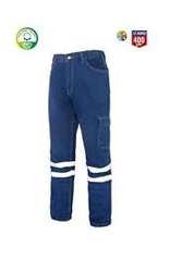 MyForm 2136 Sona Denim Kot İş Pantolonu Siyah - 3