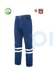 MyForm 2136 Sona Denim Kot İş Pantolonu Siyah - 3