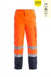 MyForm 2145 OLYMPUS Yüksek Görünürlüklü İş Pantolonu Turuncu - Myform İş Kıyafetleri