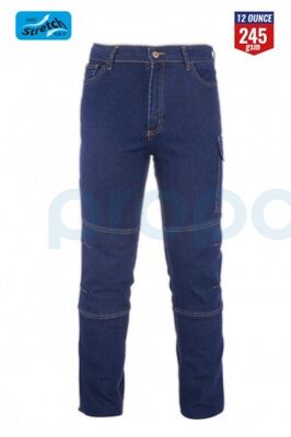 Myform 2150 Denver Denim İş Pantolonu Mavi - 1