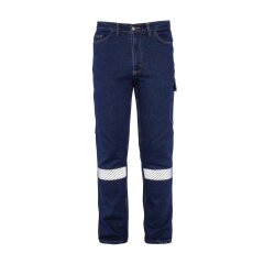 MyForm 2170R Kansas Denim Pantolon Reflektörlü - Myform İş Kıyafetleri