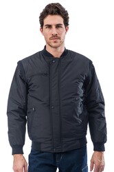 MyForm 3104 Kolları Çıkabilir Pilot İş Montu - Myform İş Kıyafetleri