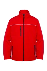 Myform - 3108 Outdoor Softshell Mont Kırmızı - Myform İş Kıyafetleri