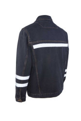 MyForm 3109 Sona Denim Kot İş Montu Siyah - 2