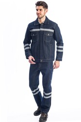 MyForm 3111 Robb Denim Kot Mont Fermuarlı - 2