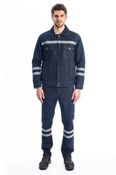 MyForm 3112 Robb Denim Mont Kapitoneli - Myform İş Kıyafetleri