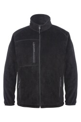 Myform 3122 Discover Polar Fleece Polar Ceket Siyah - Myform İş Kıyafetleri
