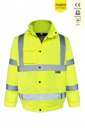 MyForm 3125 OLYMPUS Yüksek Görünürlüklü Ceket Mont Sarı - Myform İş Kıyafetleri