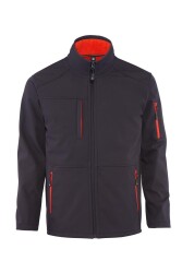 Myform 3131 Rainbow Softshell Outdoor Mont Gri Turuncu - Myform İş Kıyafetleri